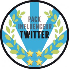 Twitter - Pack Influenceur (pour devenir populaire rapidement)