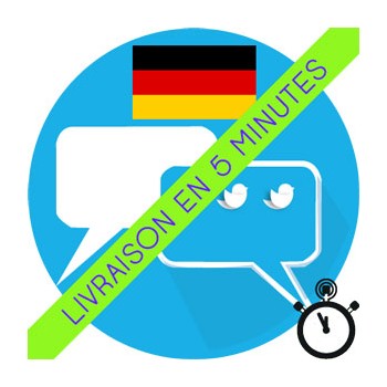 Retweets Twitter allemands (réels d'Allemagne)